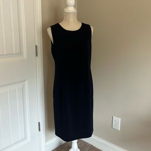 J. Taylor sleeveless tailored dress